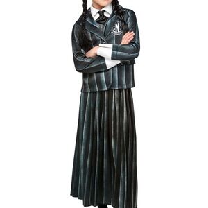 Kid size Large (10-12) Wednesday Addams nevermore costume